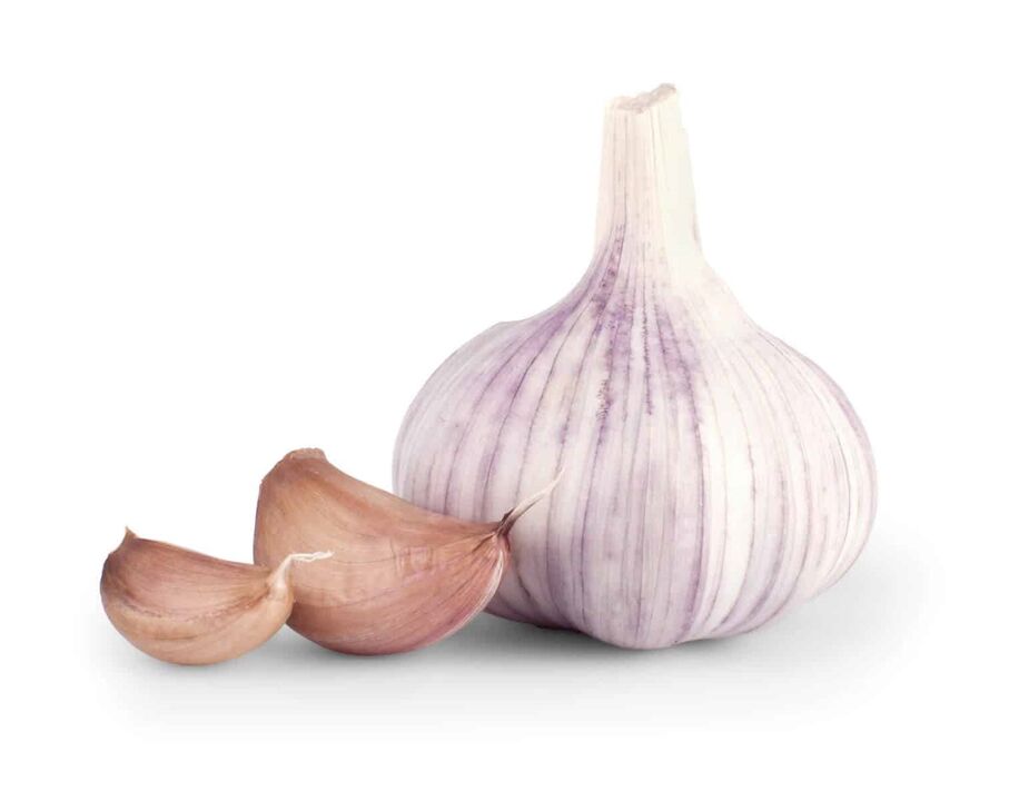 Knoblauch zur Entfernung von Parasiten